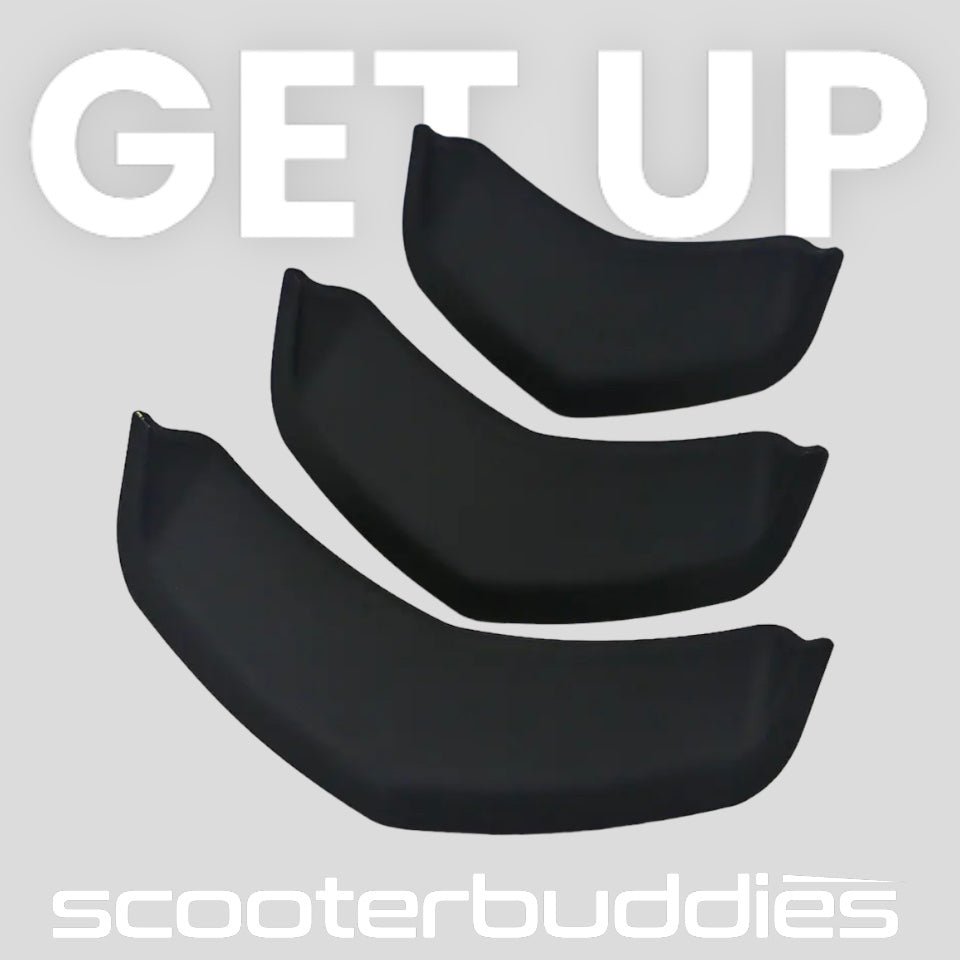 Kaskadeneinsatz (schwarz matt, 3teilig) passend für Vespa GTS/GTS Super/GTV 125-300ccm HPE ('18-'22) - scooterbuddies