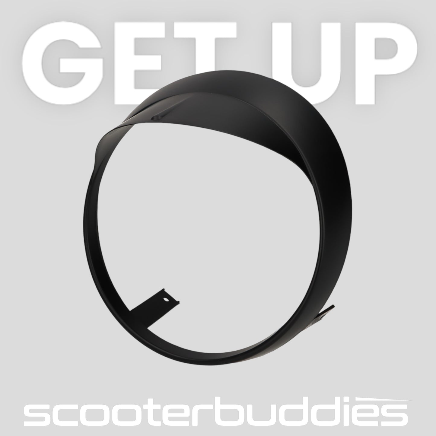 Lampenschirm / Scheinwerferzierring mit Schirmchen MOTO NOSTRA passend für Vespa GTS 125-310 Keyless Basic, Super, Super Sport, Super Tech