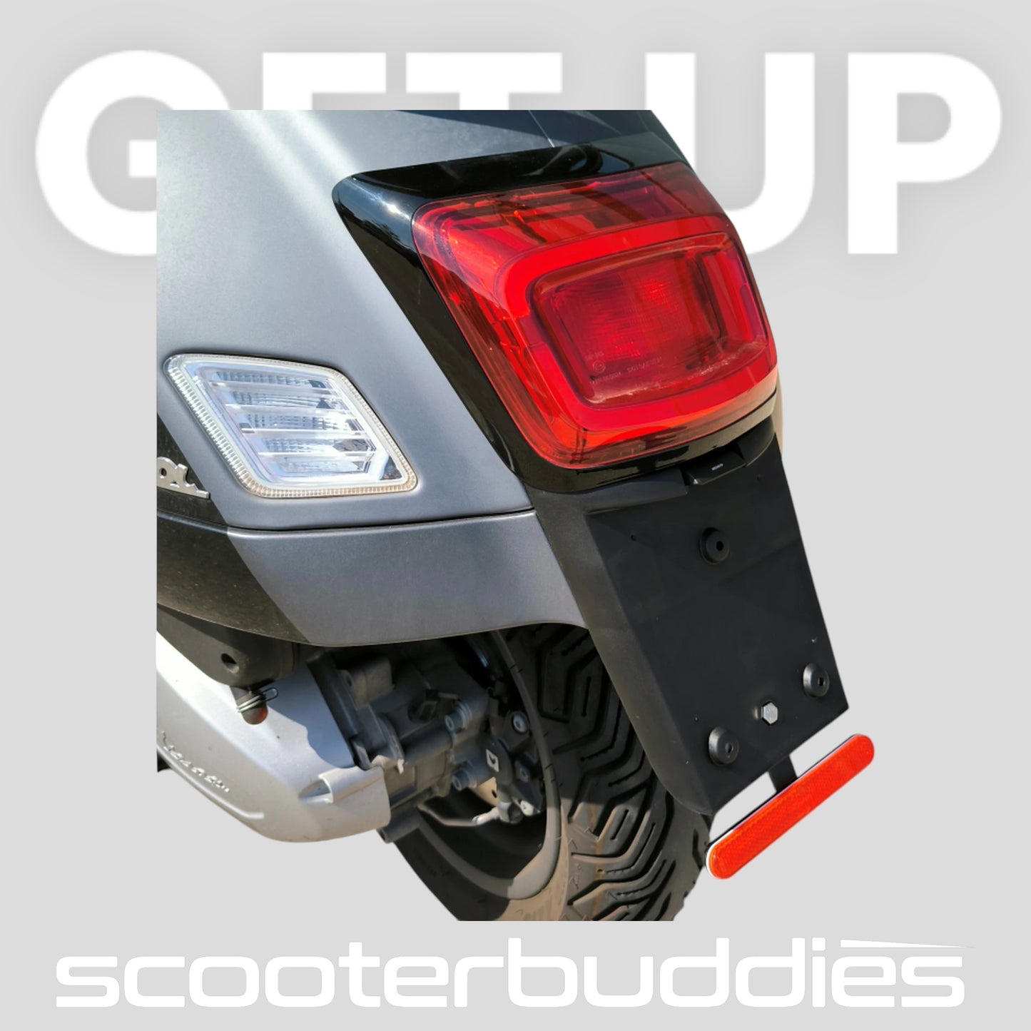 Nummernschildhalter SIP passend für Vespa GTS/GTS Super/GTV 125-310ccm (2023-)