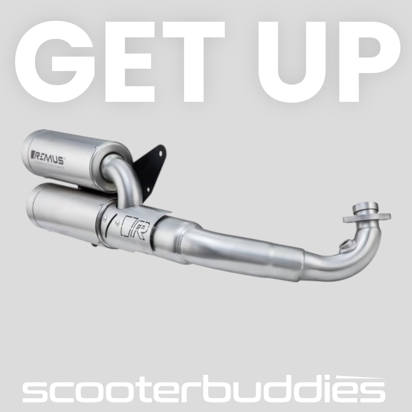 Rennauspuff REMUS Double Mesh passend für Vespa GTS/GTS Super/GTV 300ccm, Euro 5 (`20-)