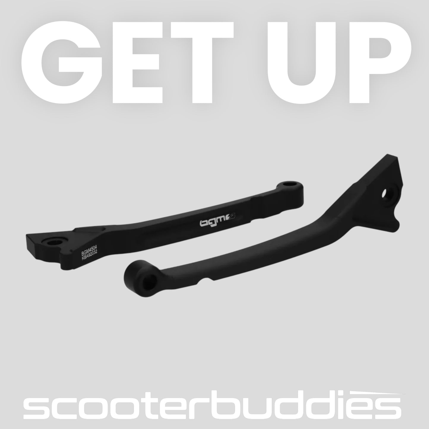 Bremshebel-Set BGM PRO CNC Sport, lang (165mm) passend für Vespa GT, GTL, GTS 125-300 (Baujahr -2022)