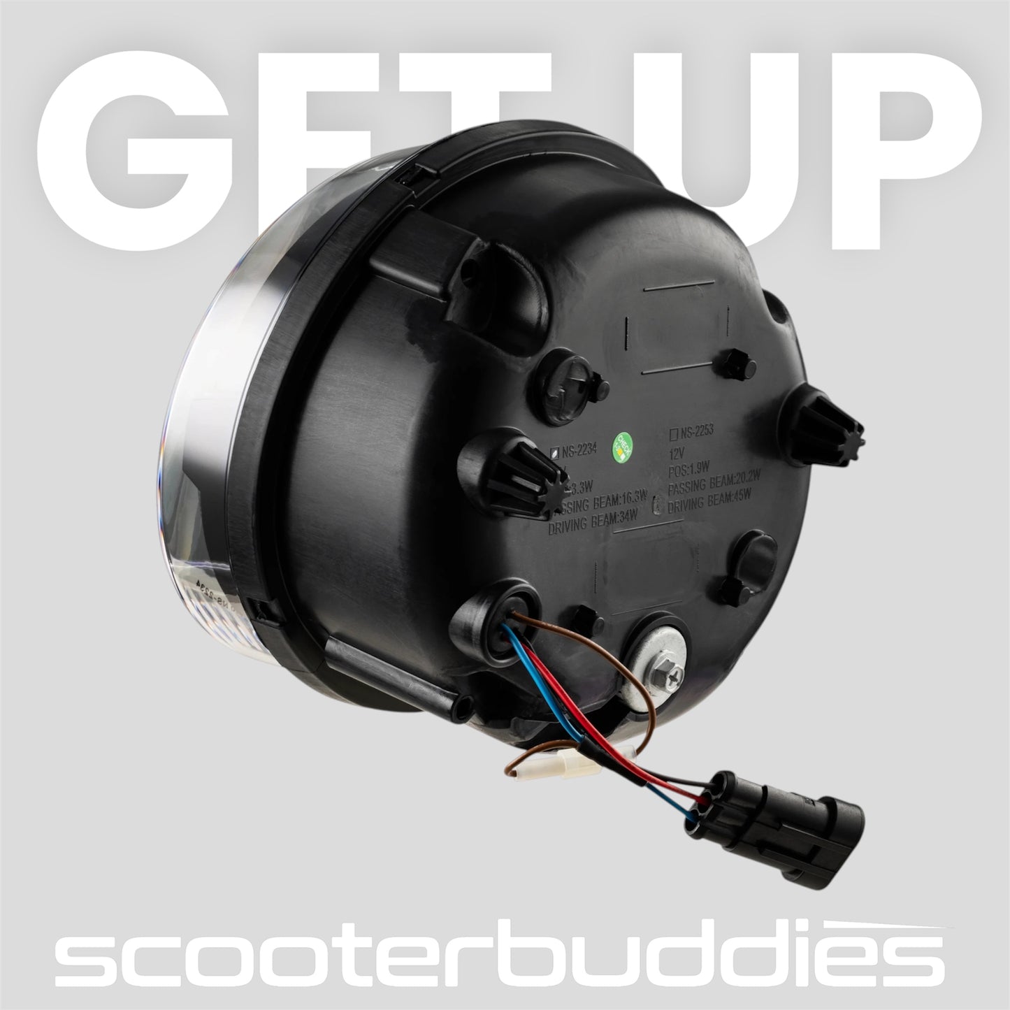 Scheinwerfer SIP "Black Edition" 2.0 passend für Vespa GTS/GTS Super HPE 125-310 (`19-)