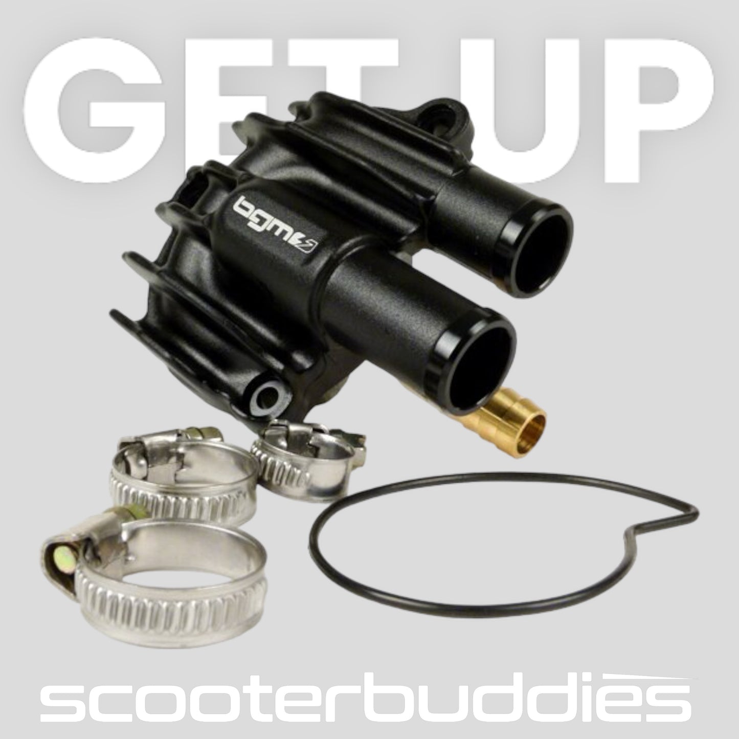 Wasserpumpendeckel - BGM PRO Faster Flow passend für Vespa GT, GTS, GTL, GTV 125-310, GTS300 HPE