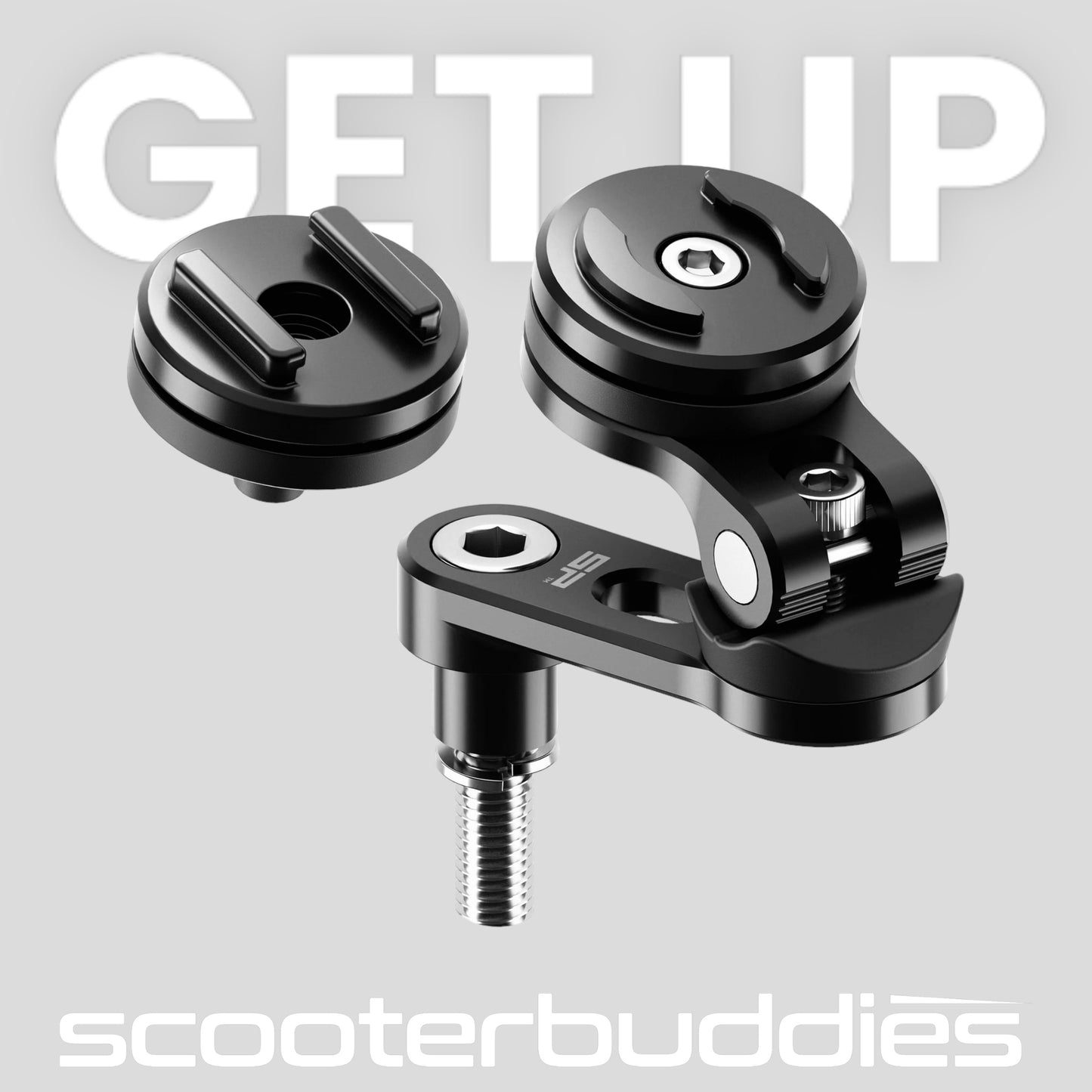 Smartphonehalter SP Connect Lenkerklemme/Spiegelloch BAR CLAMP MOUNT PRO