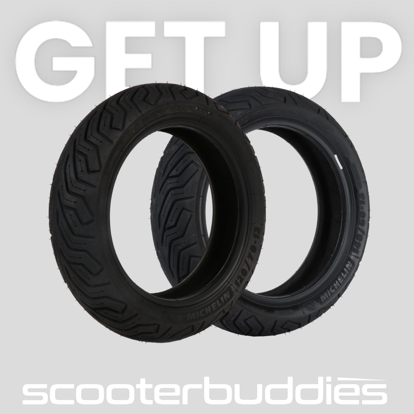 Reifen Kit - Michelin City Grip 2, 120/70-13 & 140/60-13