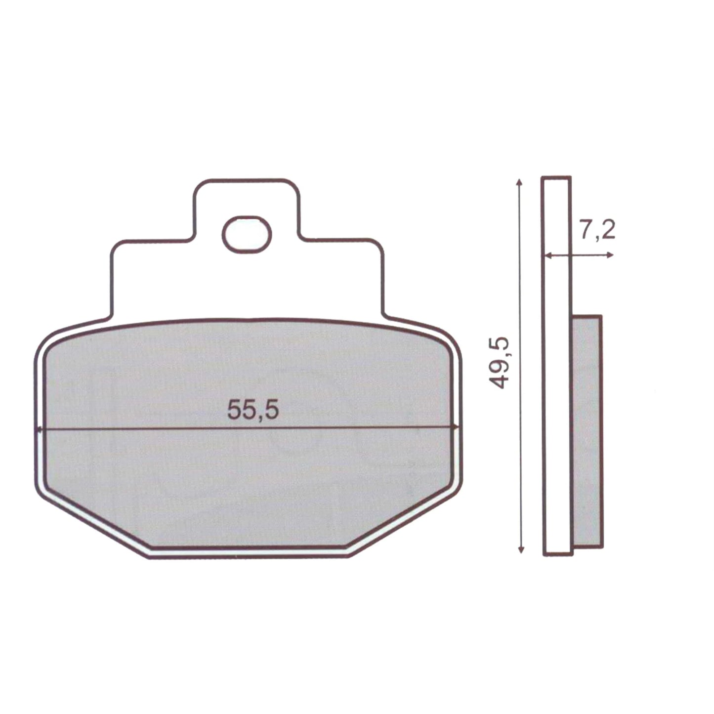 Bremsbeläge GALFER SPORT S52
