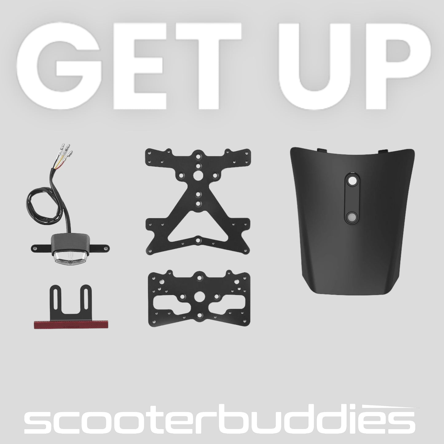 Nummernschildhalter Rücklicht RIZOMA für Vespa GTS/GTS Super 125/300ccm (2023-)