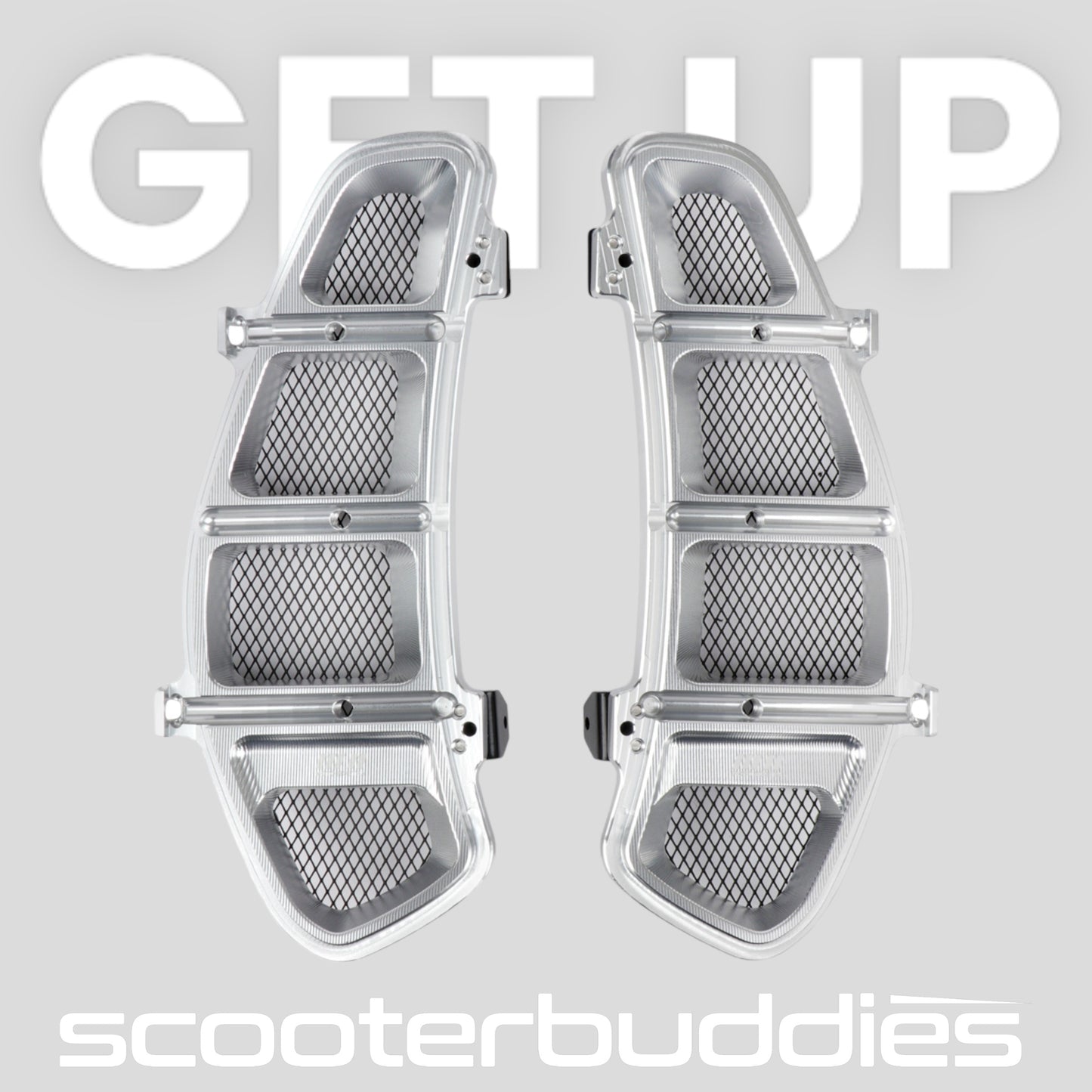 Gepäckfachgitter / Lüftungsgitter Set MOTO NOSTRA passend für Vespa GTS/GTS Super HPE 125/300 ('19-'22)