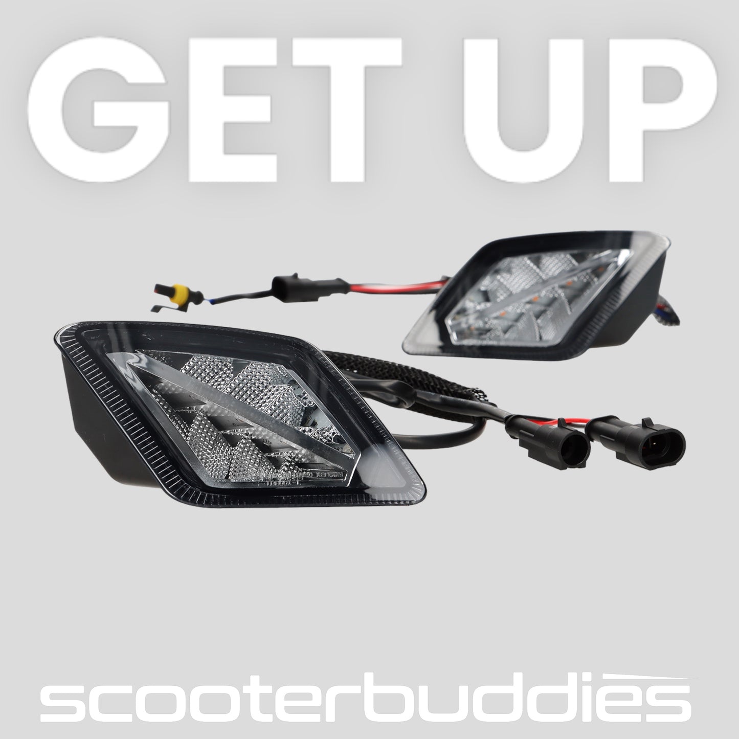 Blinker-Set vorne+hinten MOTO NOSTRA dynamisches LED Lauflicht, Tagfahrlicht vorne + Positionslicht hinten (E-Prüfzeichen) passend für Vespa GTV/GTS 125-310 HPE (2023-)