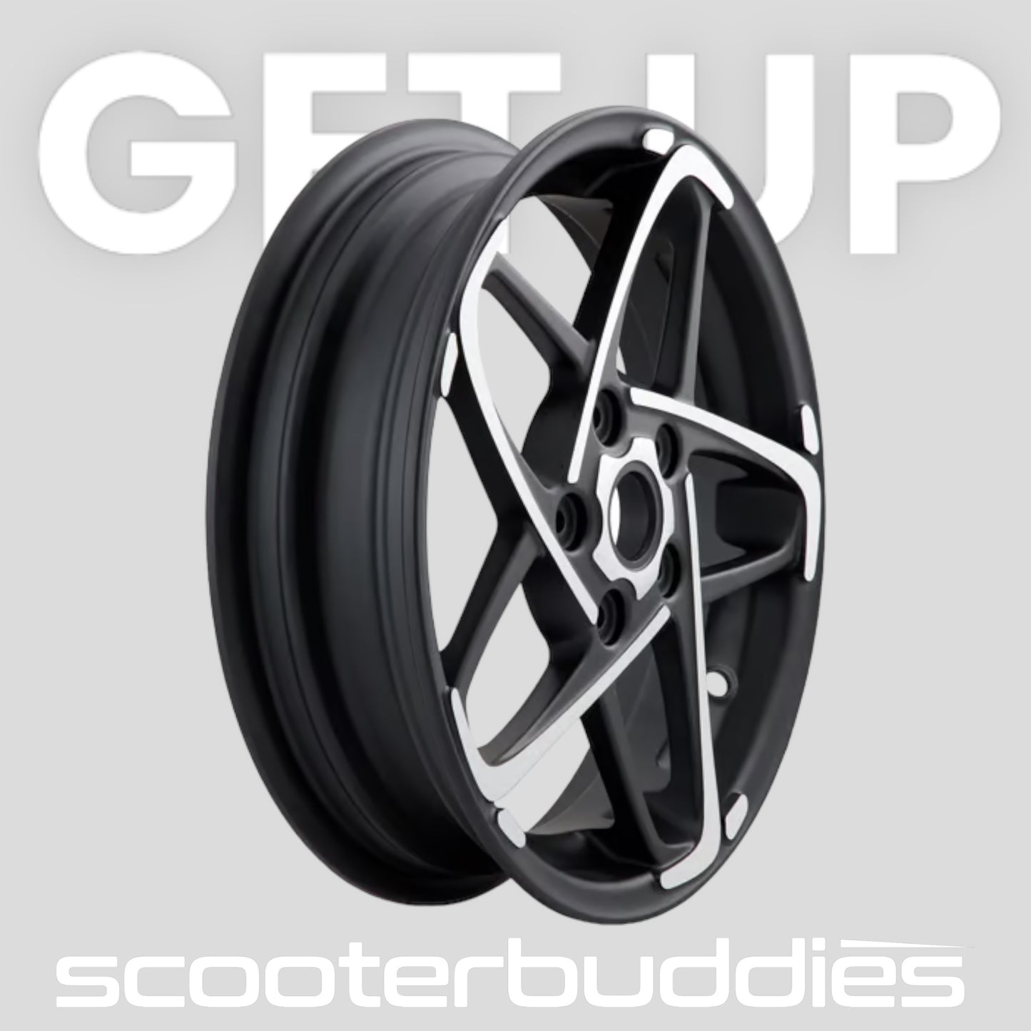 Felge SIP MK II 3.0x12 ET20 5x86 passend für Vespa GTS/GTS Super/GTV/GT 60/GT/GT L 125-310ccm