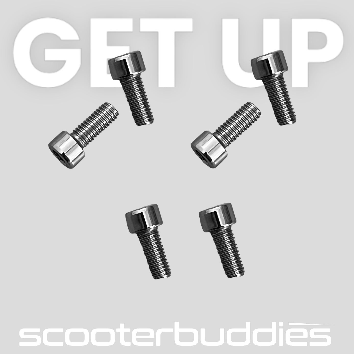 Schrauben-Set silber-chrom für Schauglas-Kranz Variodeckel „V1“ inkl. Befestigungsschrauben passend für Vespa iGet 125/150ccm GTS/Primavera/Sprint