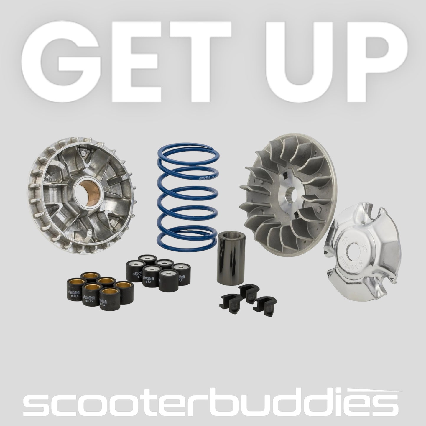 Variator POLINI Maxi Hi-Speed, 241.733 passend für Vespa GTS/GTS Super 125/150ccm 4T LC iGet (Euro4)