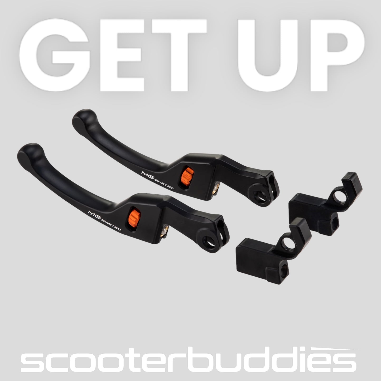 Sporthebel Set MG Biketec, links & rechts passend für Vespa GTS/GTS Super 125/300ccm (`23-)