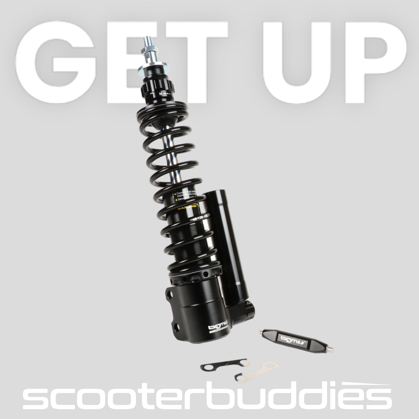 Stoßdämpfer vorne BGM PRO SC/F16 COMPETITION, 240mm passend für Vespa GTS 125-300 (-2013, 2017-2022), GTS SUPER 300 HPE, SUPERSPORT 300, SUPERTECH 300 HPE, GT 125-200, GTL 125-200, GTV 125-300