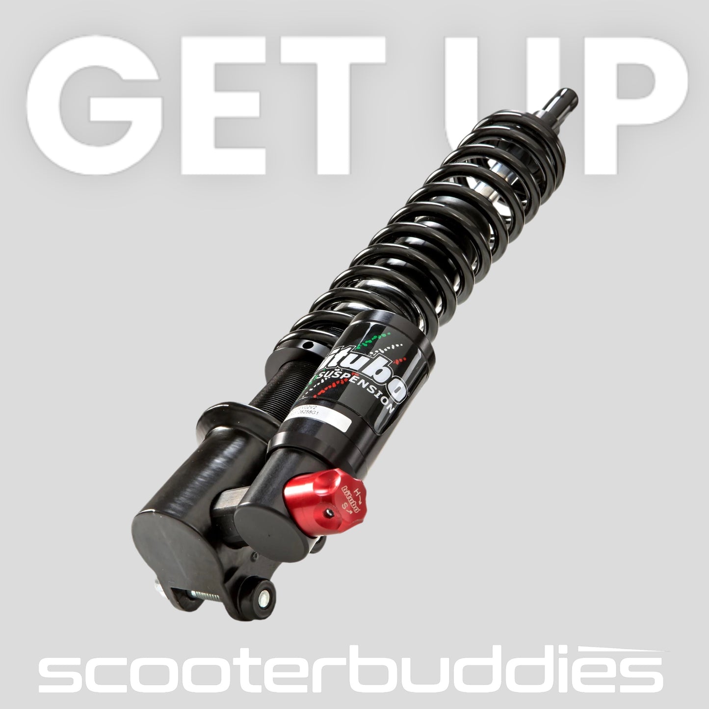 Stoßdämpfer BITUBO "Black Edition", GEV vorne passend für Vespa GTS/GTS Super /GTV/GT60/GT/GT L 125-300ccm ('03-'13/'17-`22)