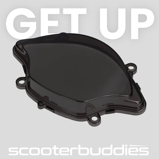 Tachoglas, schwarz getönt MOTO NOSTRA passend für Vespa GTS 125-300 (2014-2022)