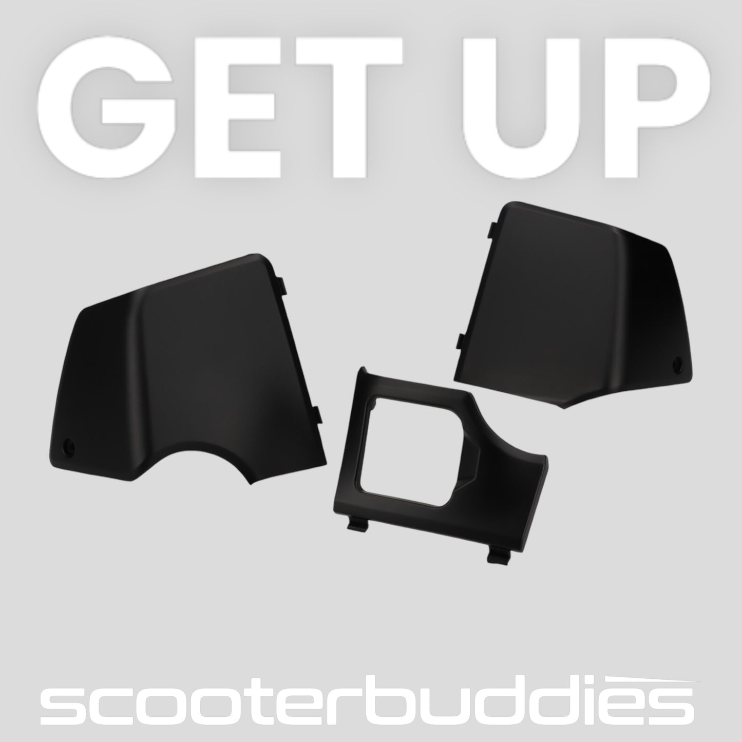 Wartungsklappe-Set für Innenverkleidung Beinschild MOTO NOSTRA passend für Vespa Keyless, GTS 125 (ZAPMD3202, ZAPMD3203), Vespa GTS 300 HPE (ZAPMD3103, ZAPMD3104), Vespa GTS 310 - (Abdeckung für Kühlwasserstutzen/Sicherungen)