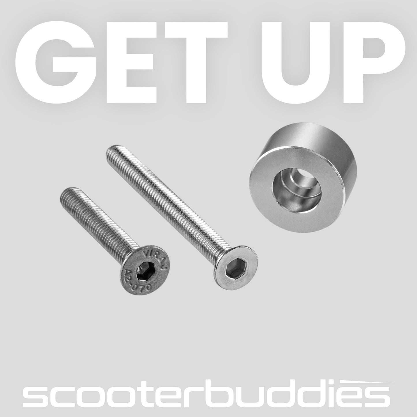 Montage Kit SIP für Lenkerendenspiegel und serienmässige Lenkerendengewichte passend für Vespa GTS/GTS Super/GTV/GT 60/GT/GT L 125-300ccm