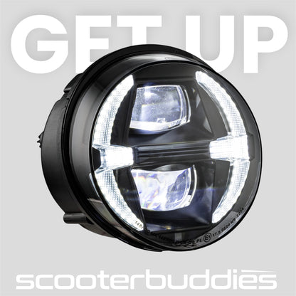 Scheinwerfer SIP "Black Edition" 2.0 passend für Vespa GTS/GTS Super HPE 125-310 (`19-)