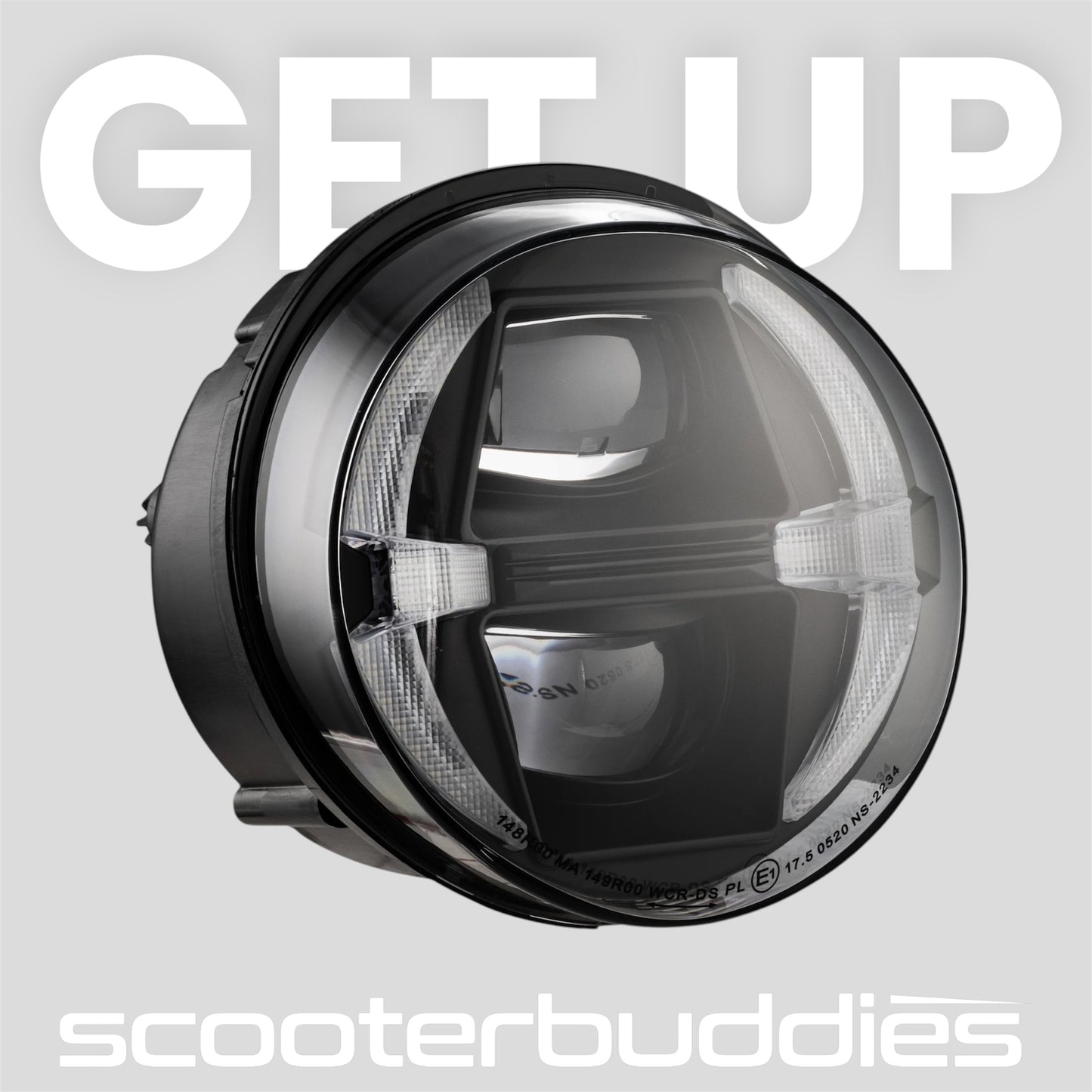 Scheinwerfer SIP "Black Edition" 2.0 passend für Vespa GTS/GTS Super HPE 125-310 (`19-)