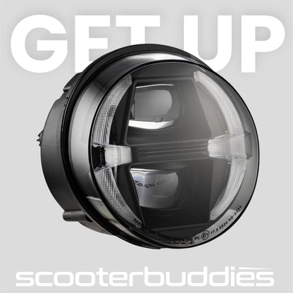 Scheinwerfer SIP "Black Edition" 2.0 passend für Vespa GTS/GTS Super HPE 125-310 (`19-)