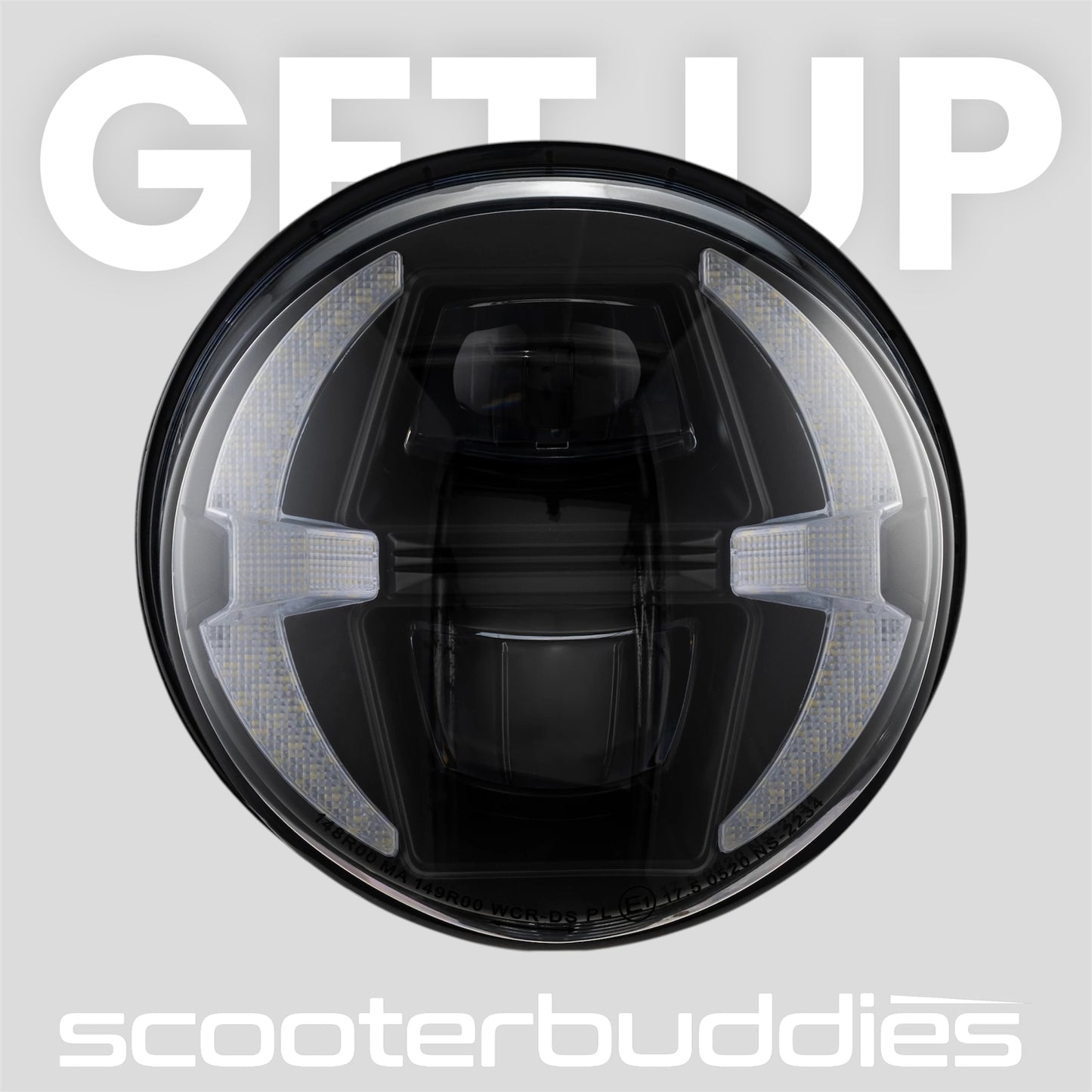 Scheinwerfer SIP "Black Edition" 2.0 passend für Vespa GTS/GTS Super HPE 125-310 (`19-)