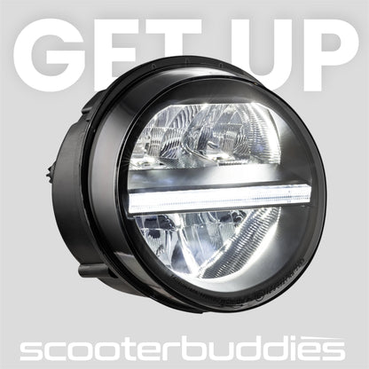 Scheinwerfer SIP "Black Edition" passend für Vespa GTS/GTS Super HPE 125-310 (`19-)