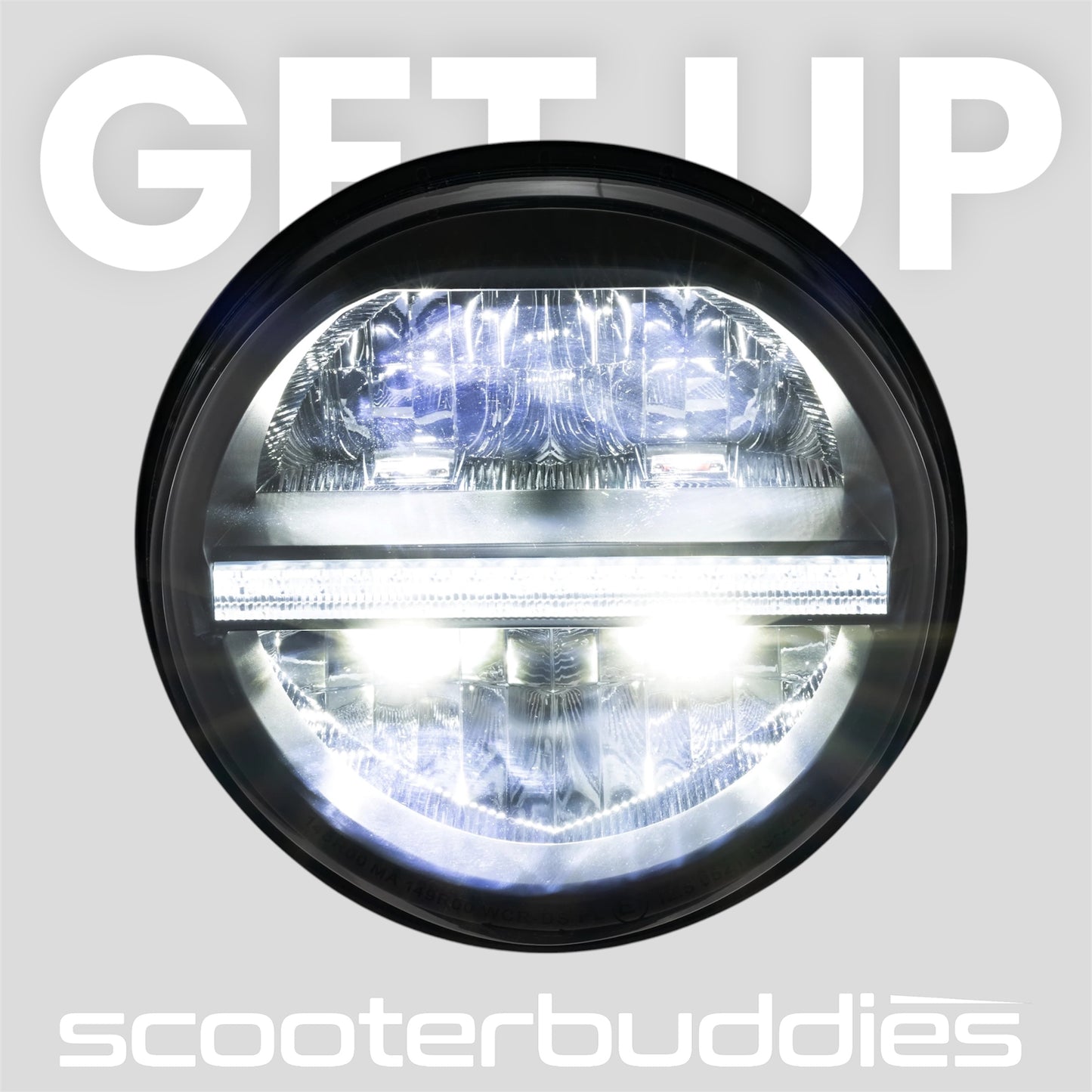 Scheinwerfer SIP "Black Edition" passend für Vespa GTS/GTS Super HPE 125-310 (`19-)