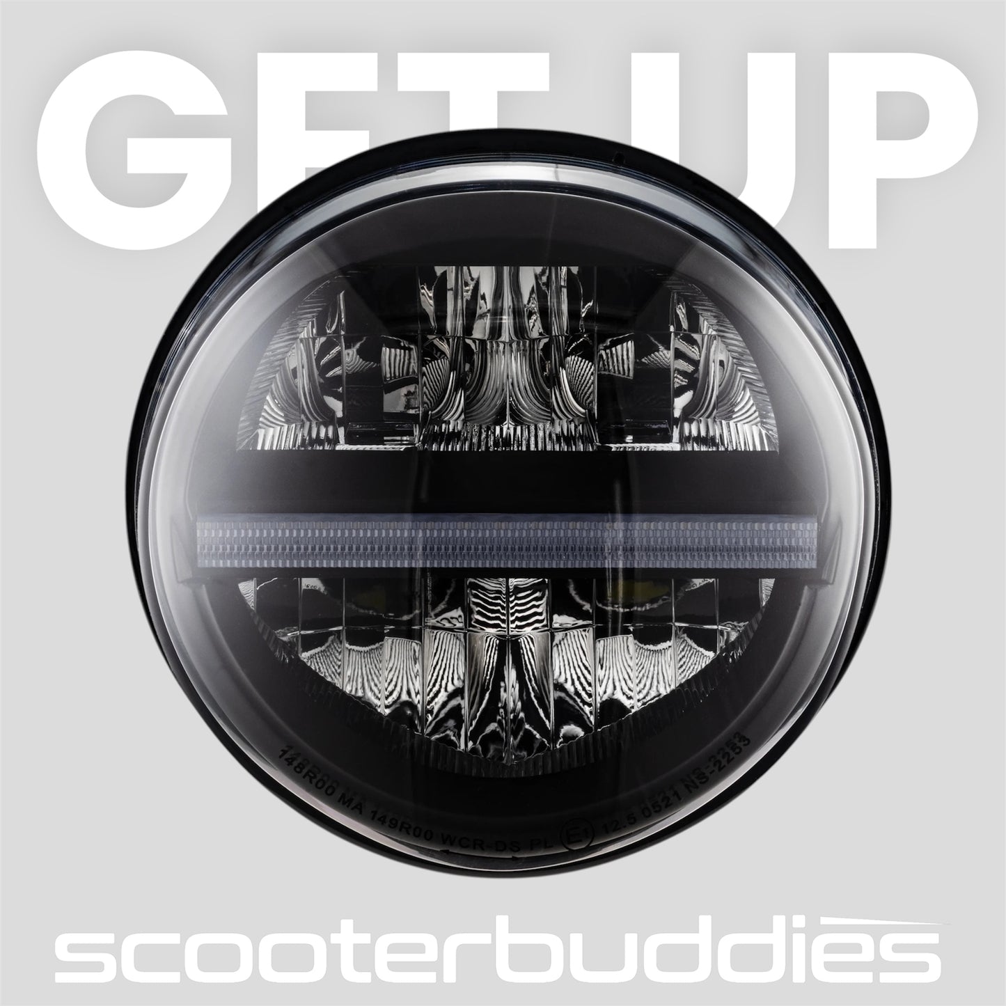 Scheinwerfer SIP "Black Edition" passend für Vespa GTS/GTS Super HPE 125-310 (`19-)