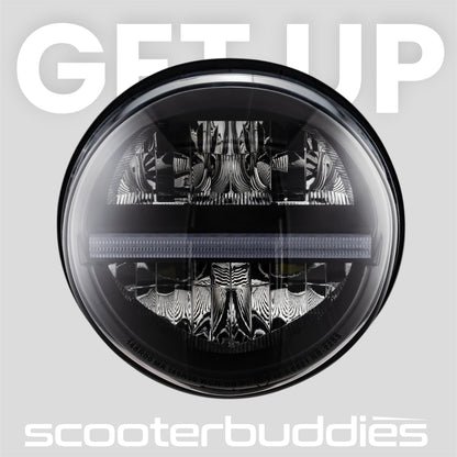 Scheinwerfer SIP "Black Edition" passend für Vespa GTS/GTS Super HPE 125-310 (`19-)