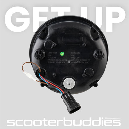 Scheinwerfer SIP "Black Edition" passend für Vespa GTS/GTS Super HPE 125-310 (`19-)