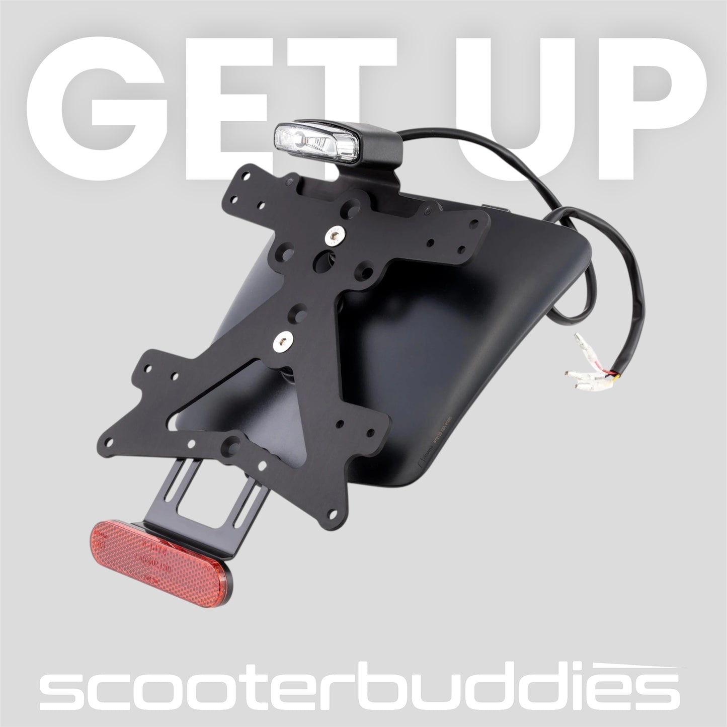 Nummernschildhalter Rücklicht RIZOMA passend für Vespa GTS/GTS Super/GTV/GT 60 125-300ccm 4T LC