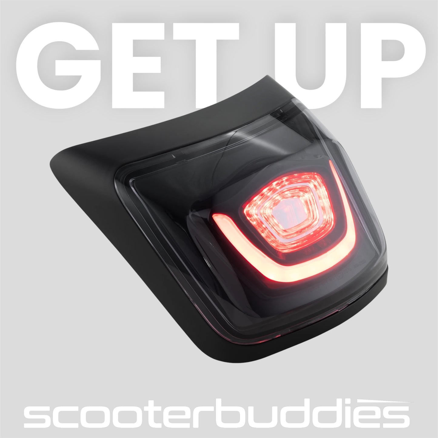 Rücklicht SIP LED passend für Vespa GTS/GTS Super/GTV 125-300ccm (2023-), schwarz matt