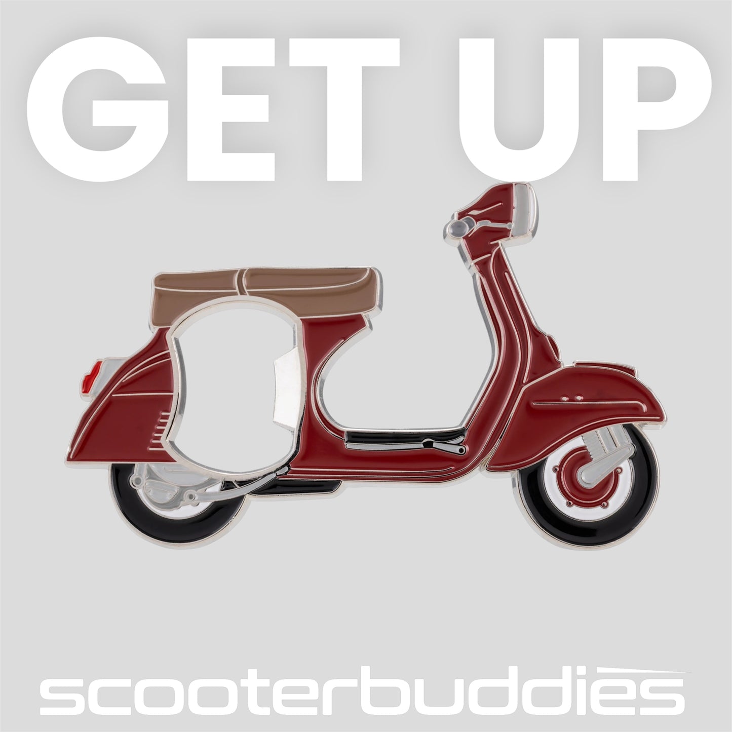 Flaschenöffner mit Motiv Vespa Motorroller (verschiedene Farben)