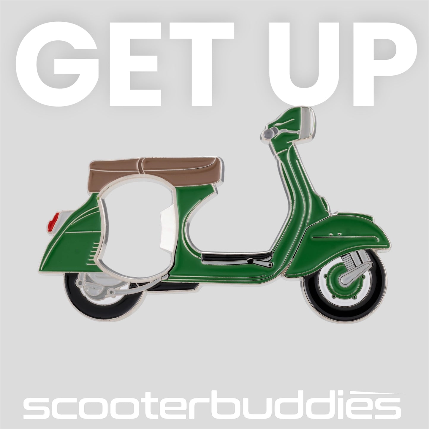 Flaschenöffner mit Motiv Vespa Motorroller (verschiedene Farben)