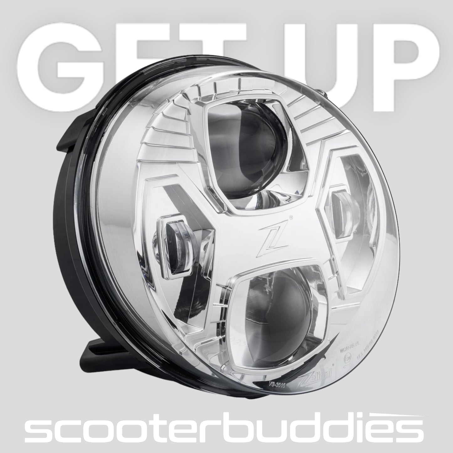 Scheinwerfer ZELIONI LED (verschiedene Varianten) passend für Vespa GTS/GTS Super HPE 125-310 ('19-)