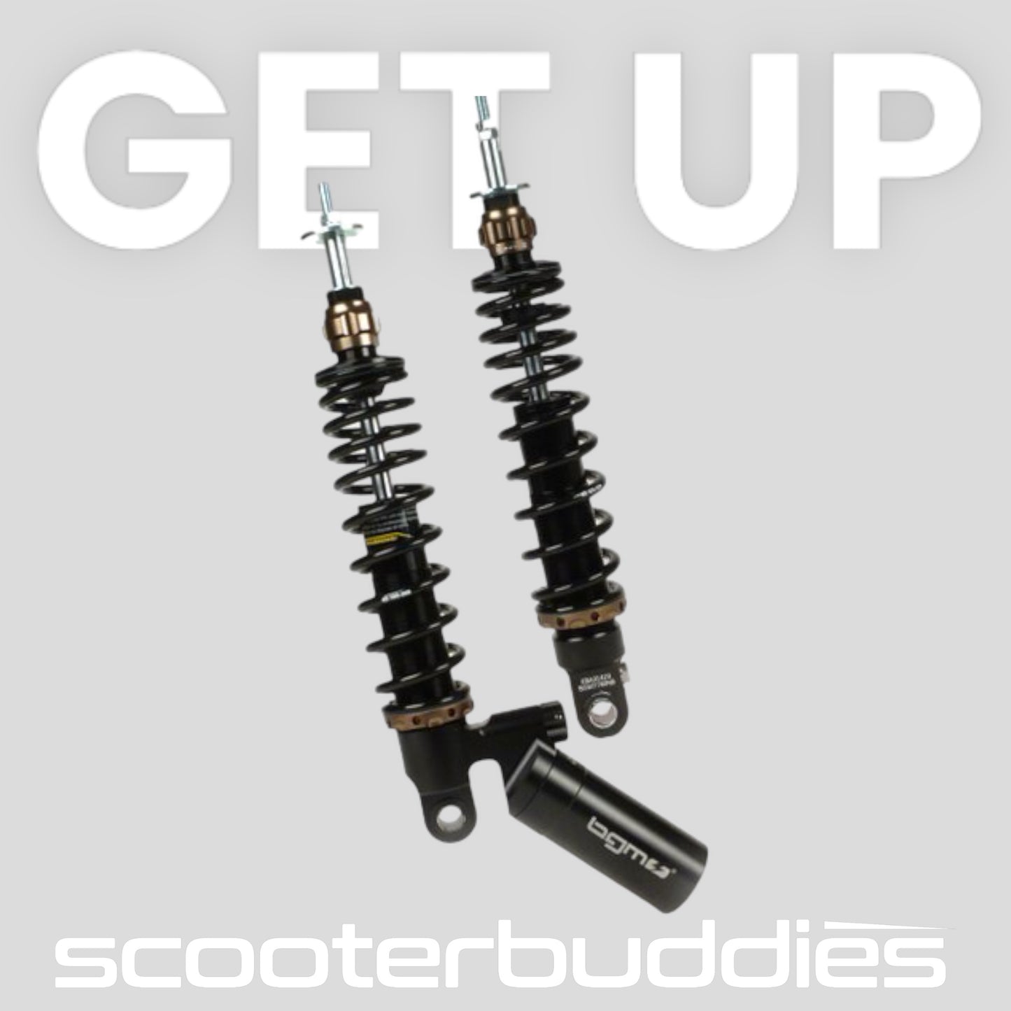 Stoßdämpfer-Set hinten BGM PRO SC/R12 COMPETITION passend für Vespa GT, GTL, GTV, GTS 125-300 (alle Baujahre), GTS SUPER 300 HPE, SUPERSPORT 300, SUPERTECH 300 HPE