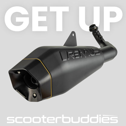Rennauspuff REMUS RS 2.0 passend für Vespa GTS/GTS Super/GTV 310ccm HPE (`24-) Euro5+