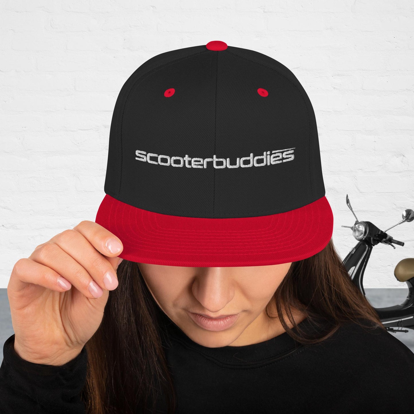 Snapback-Cap "scooterbuddies"