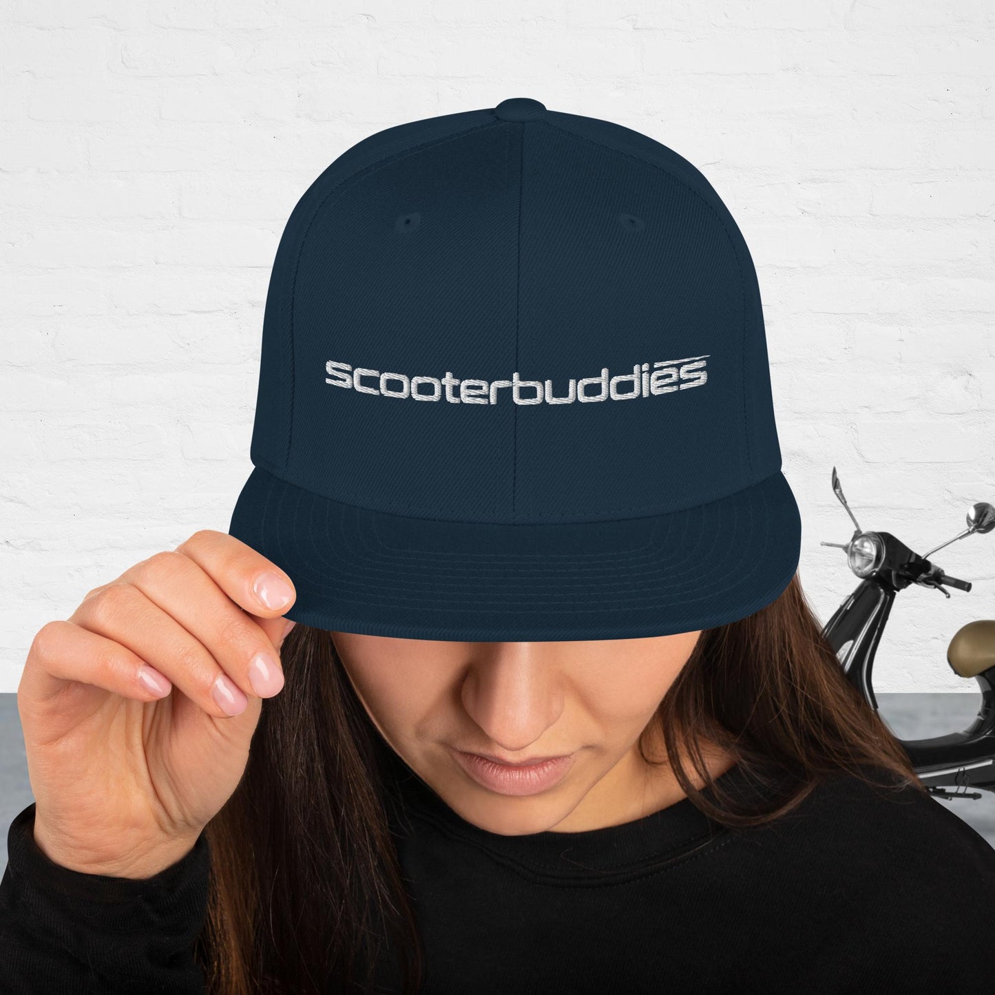 Snapback-Cap "scooterbuddies"