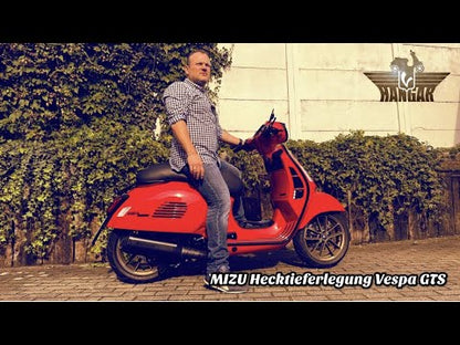 Hecktieferlegung MIZU hinten passend für Vespa GTS/GTS Super/GTV/GT 60/GT/GT L 125-300ccm